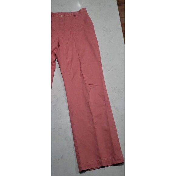 Vineyard Vines Pants Mens 34 x 32 Salmon Coral Pink Breaker Chino Casual Preppy - Picture 3 of 9